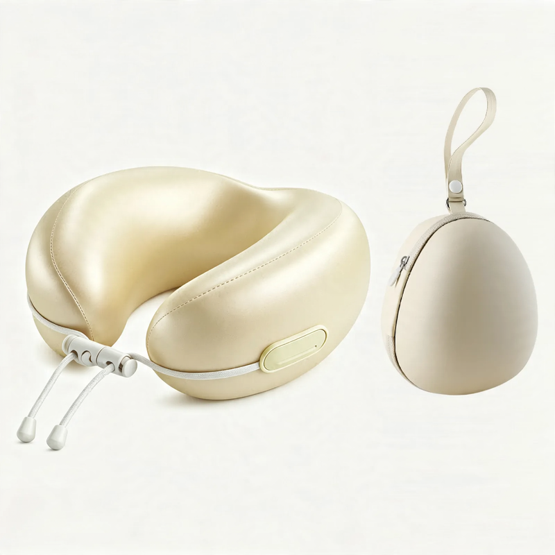 U-shaped neck pillow made of memory foam, portable