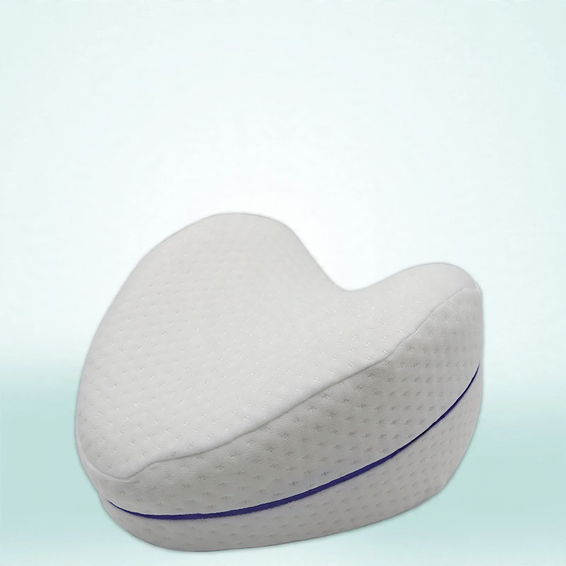Footrest, memory foam, half-cylindrical, 40 × 20 × 10 cm
