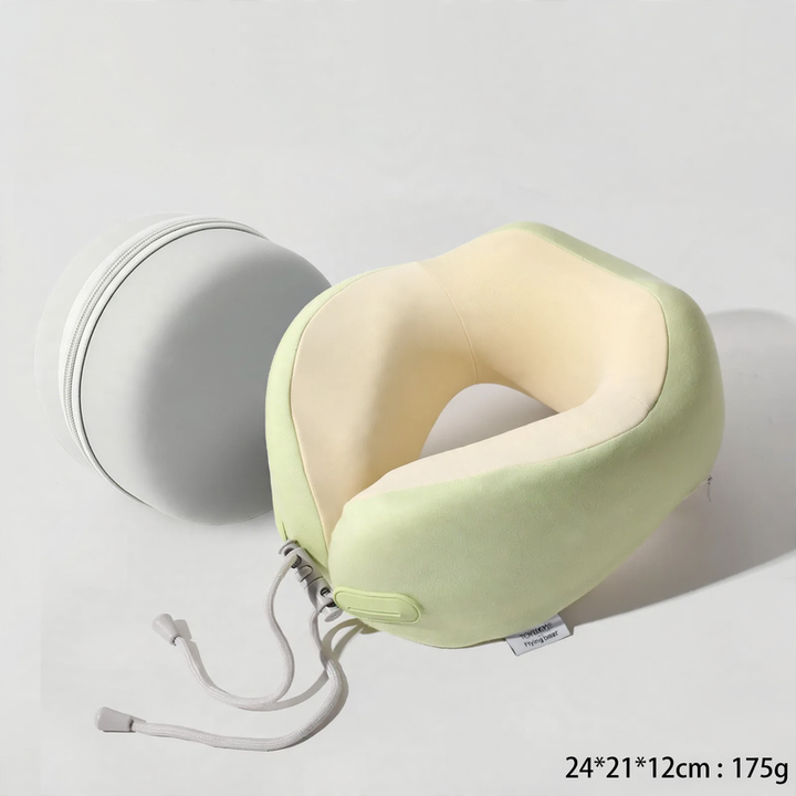 U-shaped neck pillow made of memory foam, portable