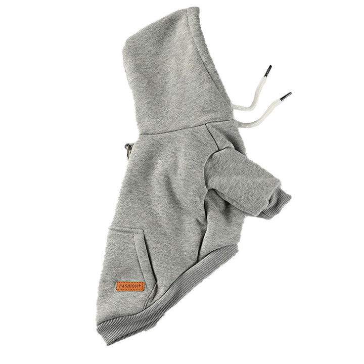 Hooded sweatshirt for dogs, cotton, autumn/winter