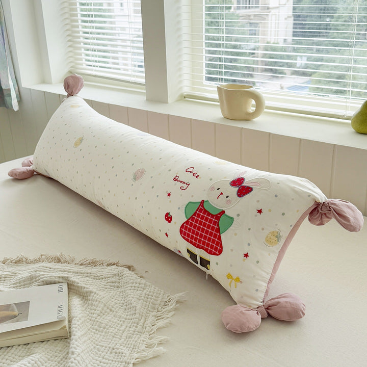 Long cushion cotton, 30×100 cm, removable