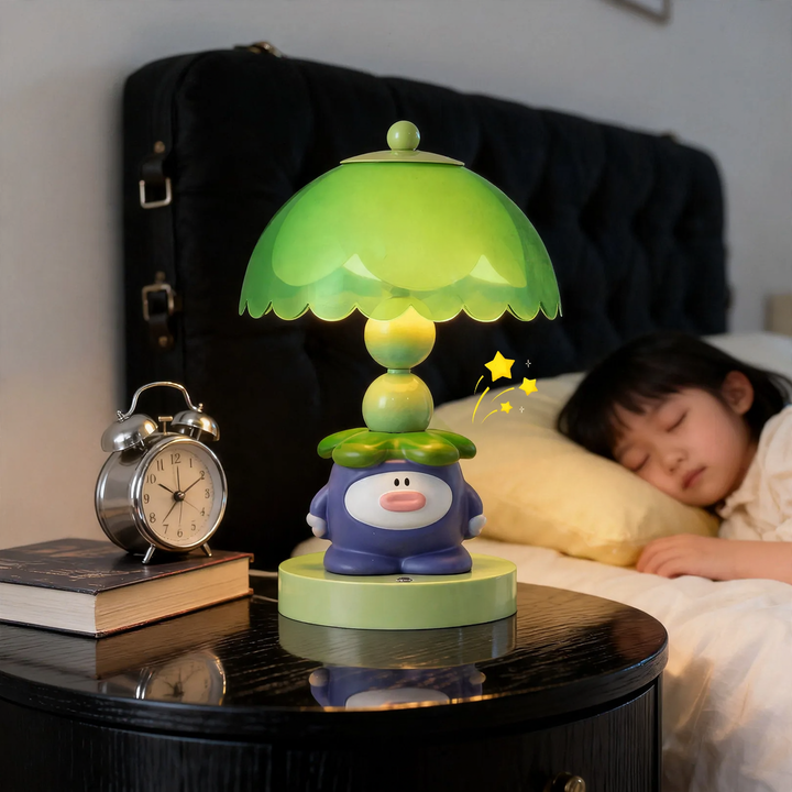 Mangosteen Table Lamp with Dimming Function