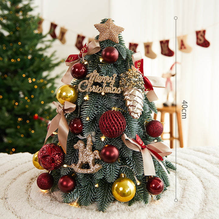 Mini Christmas tree with LED lighting, 40-90 cm