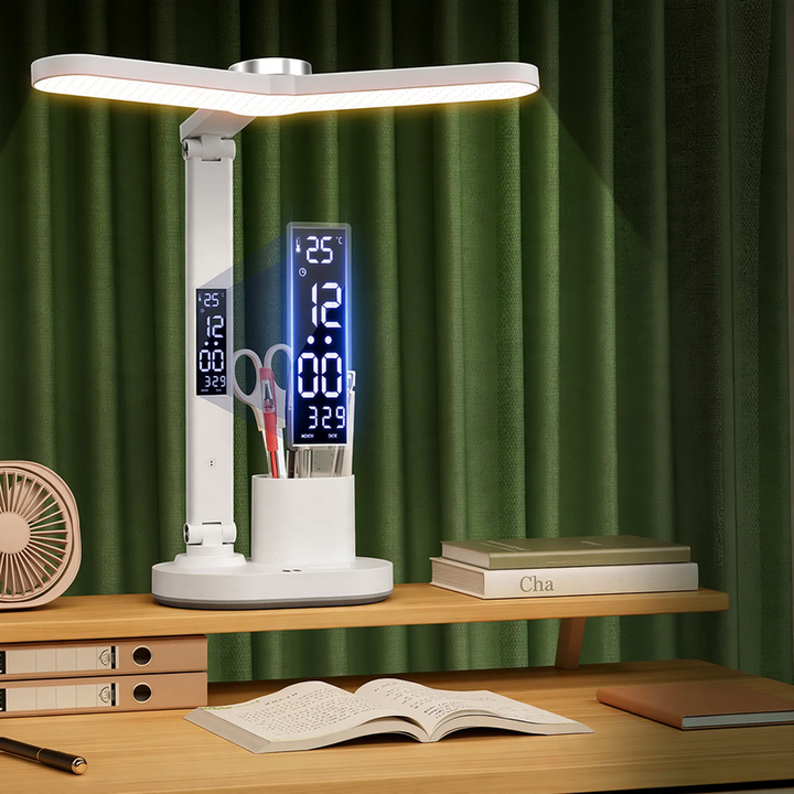 Full spectrum desk lamp for eye-friendly working