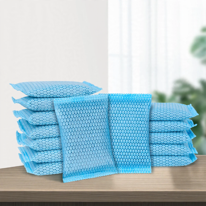 Activated charcoal moisture bag for wardrobes