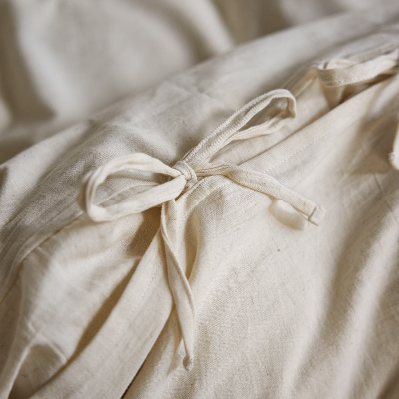 Cotton bedding set, Japanese style, simple