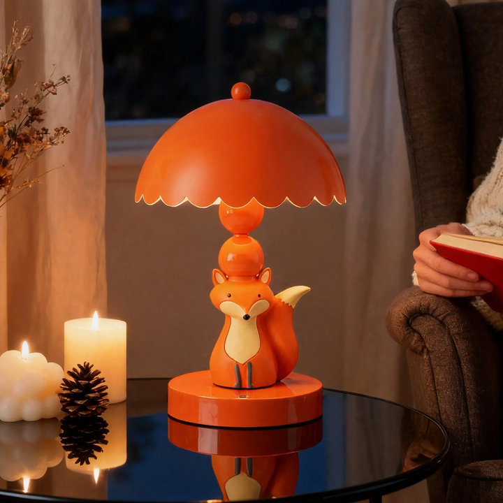 Cartoon Fox Table Lamp with Color Change