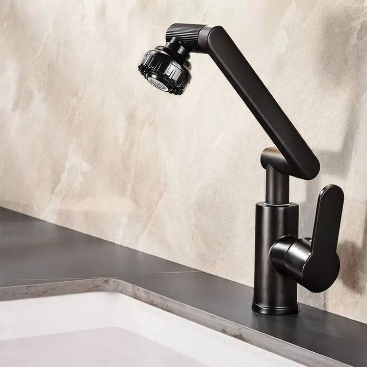 Stainless Steel Kitchen Faucet with Ceramic Valve
