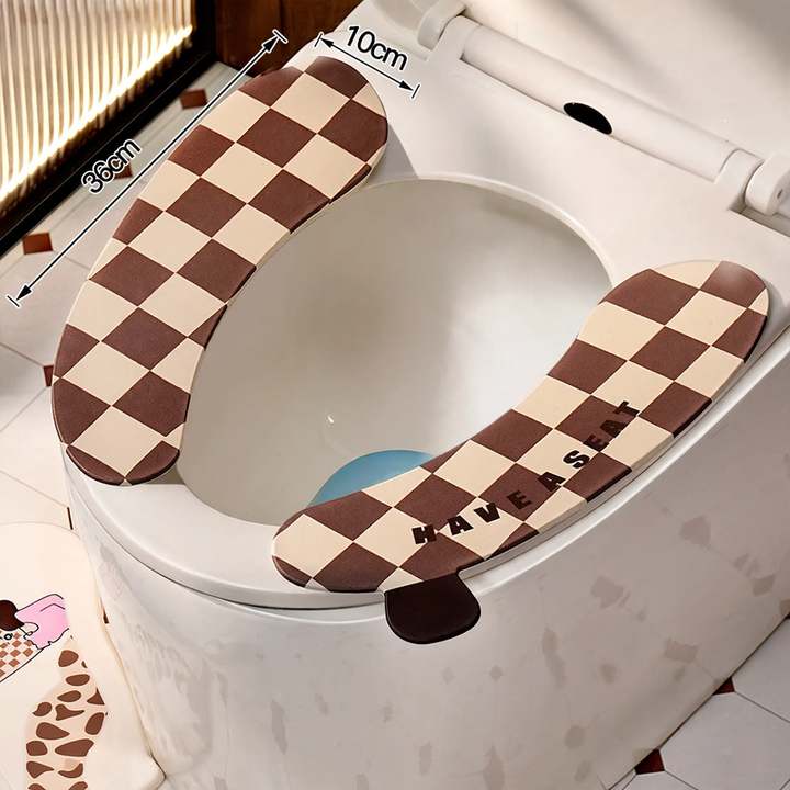 Toilet seat with sensor nightlight and fragrance function
