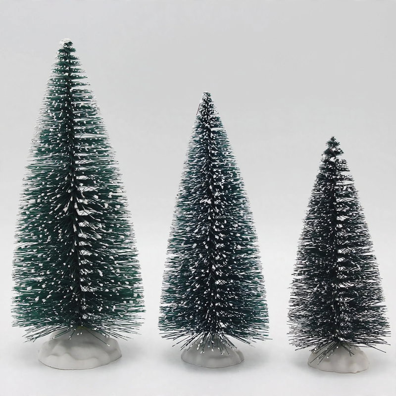 Mini Christmas tree with snow effect