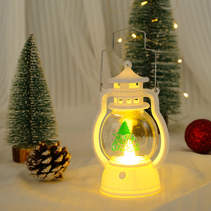 LED decorative light, plastic, cylindrical