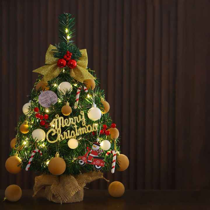 Mini Christmas tree made of PVC, 45 cm or 60 cm
