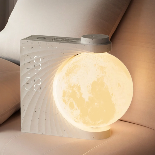 Mouth Night Light with Alarm Function and White Noise