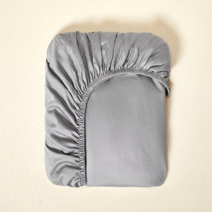 Long staple cotton bed sheet, solid color, 1.5 m