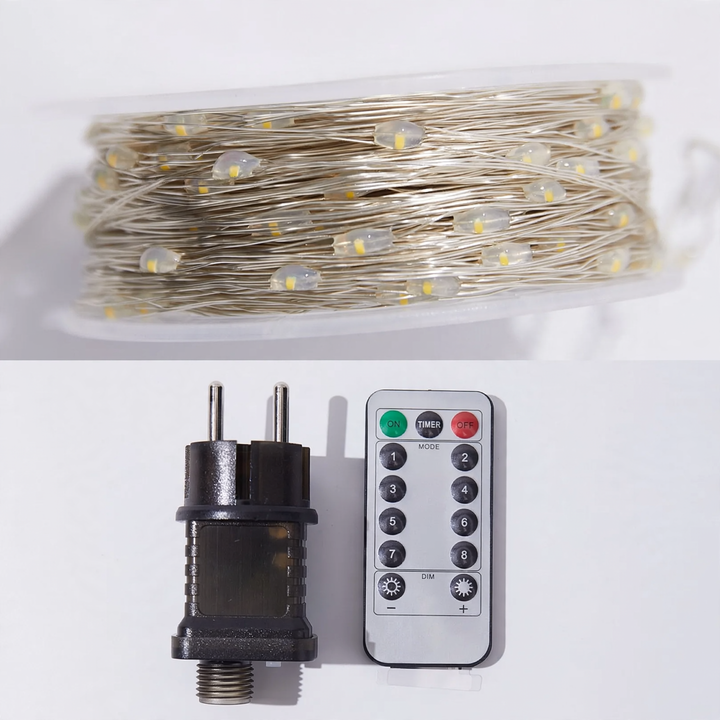 LED string lights for Christmas tree and garlands