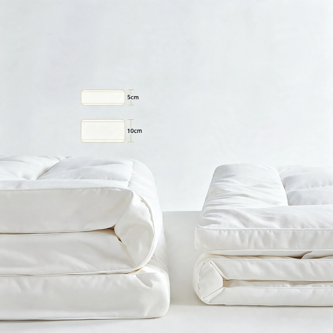 Cotton mattress pad, soft and warming