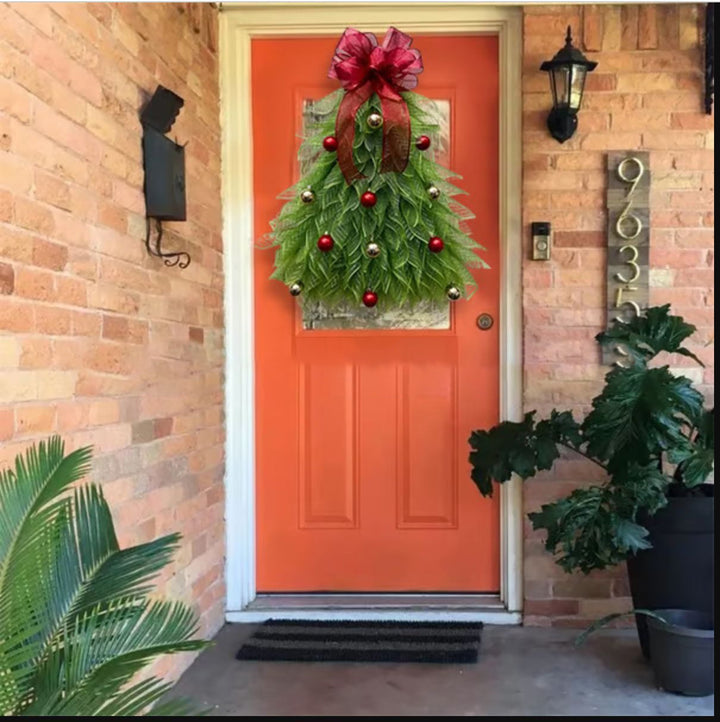 Christmas wreath, 50x40cm, handmade