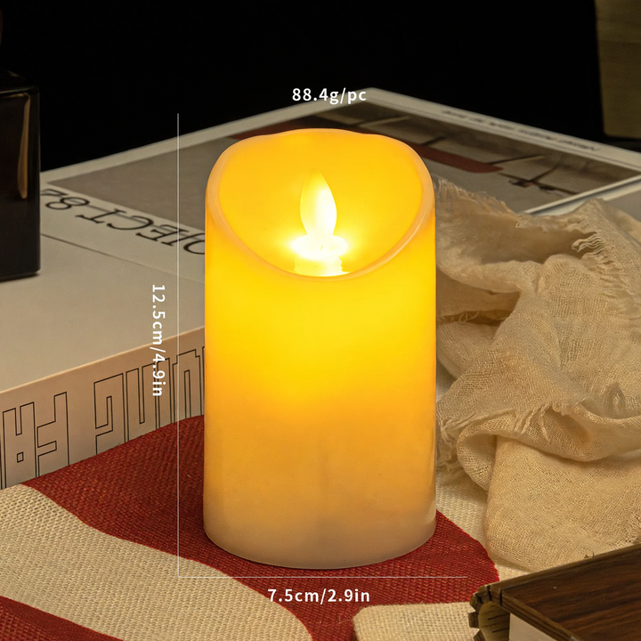 LED Real Wax Look Candles with Remote Control