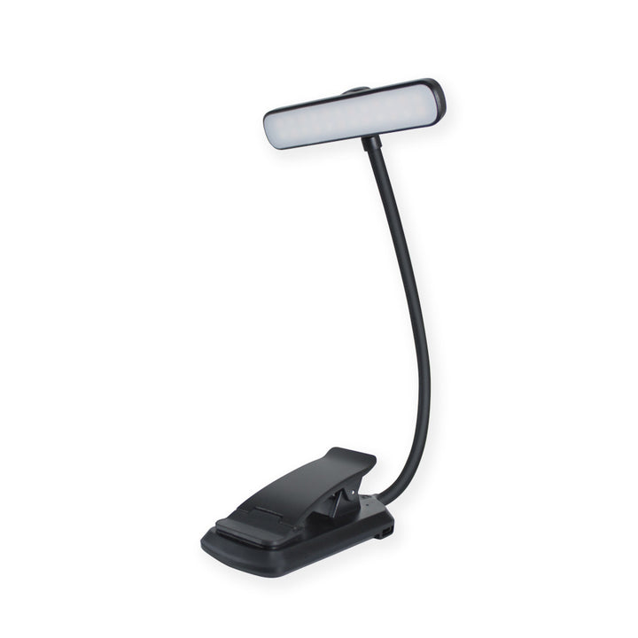 LED clamp lamp with 24 rotating light heads