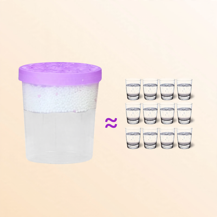 Dehumidifier set with lavender scent and calcium chloride