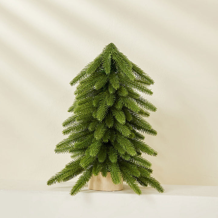 Miniature Christmas tree with artificial snow, 40 cm