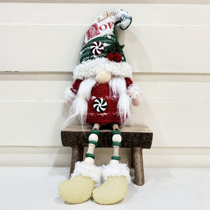 Adjustable elf figure for Christmas decoration