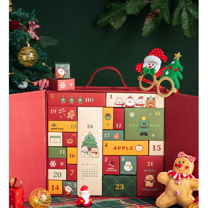 DIY Advent Calendar Gift Boxes, empty
