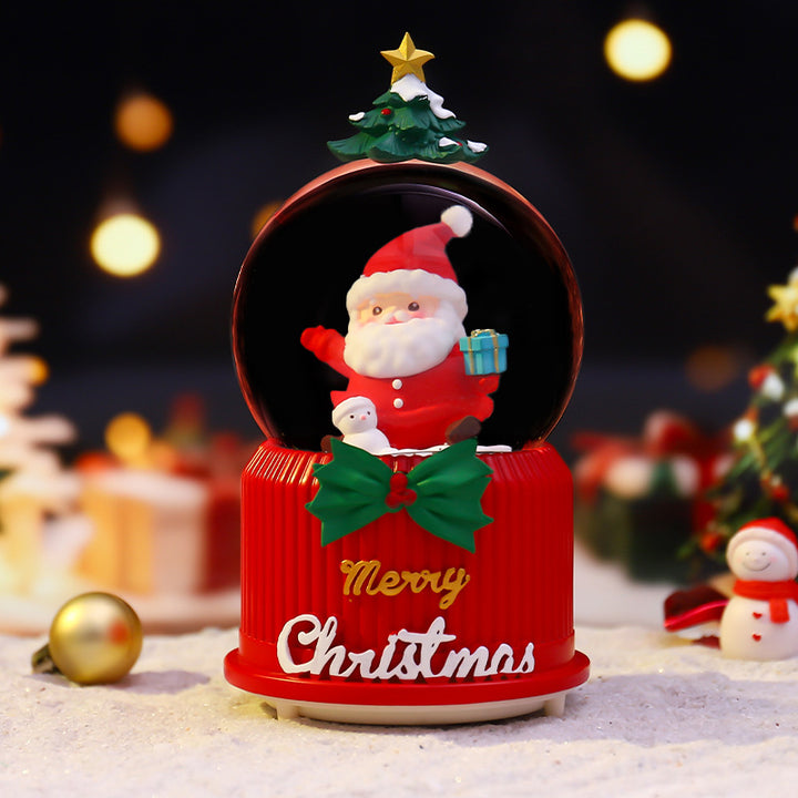 Decorative Christmas ball music box set