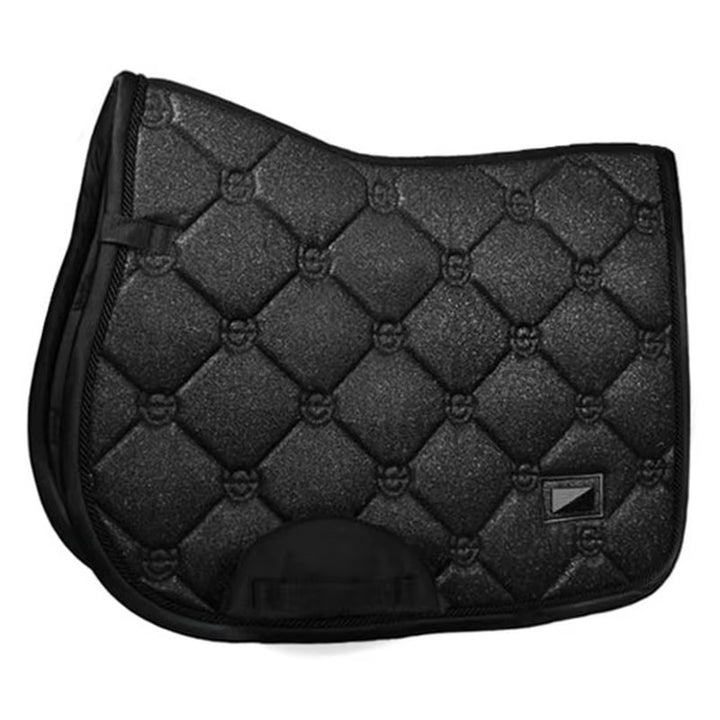 Saddle pad made of satin