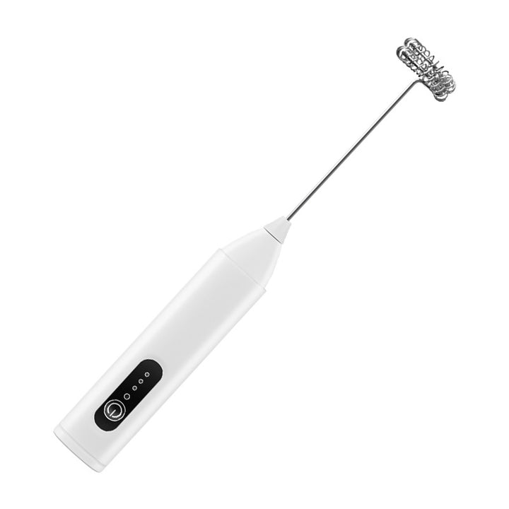 Electric milk frother, rechargeable