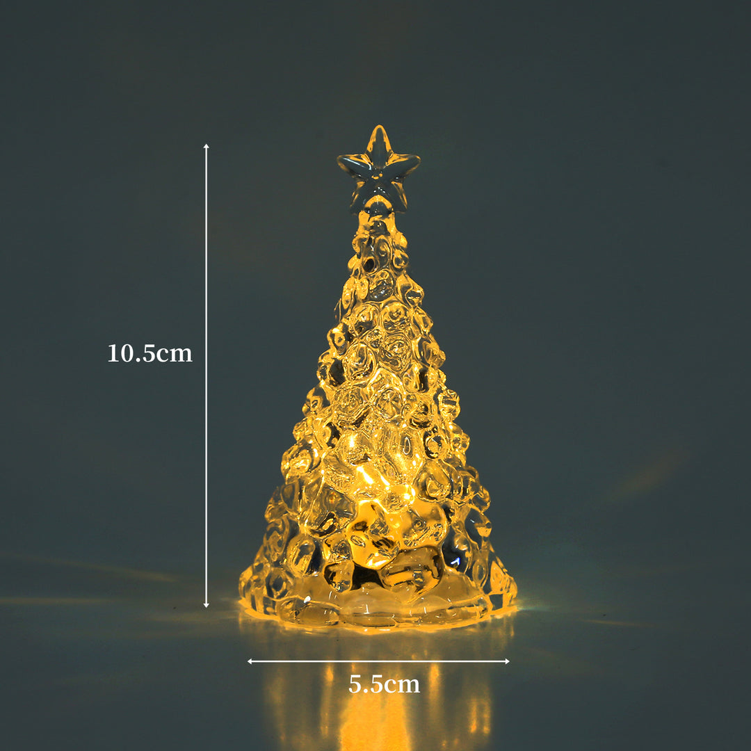 LED night light in star Christmas tree shape
