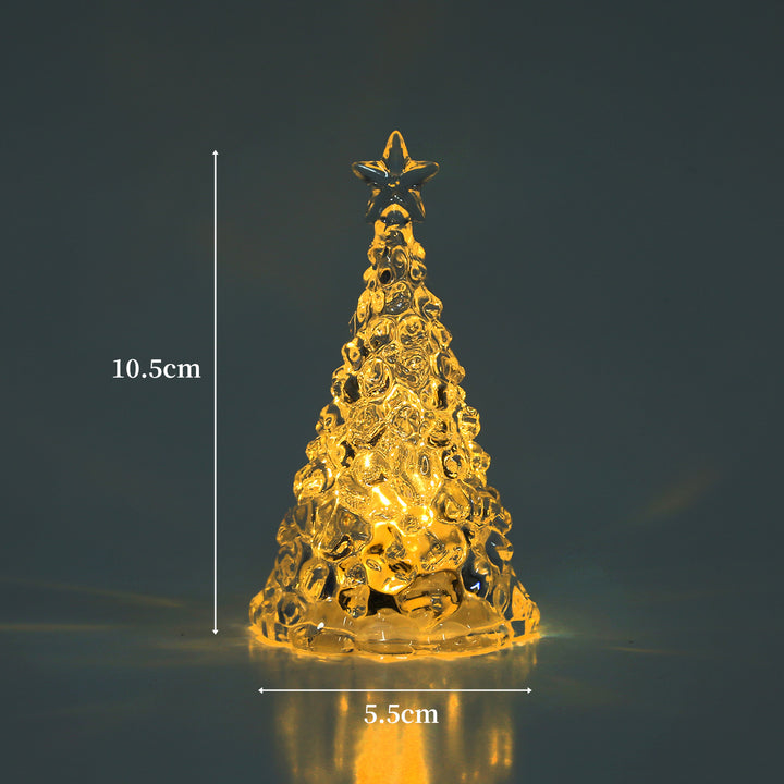 LED night light in star Christmas tree shape