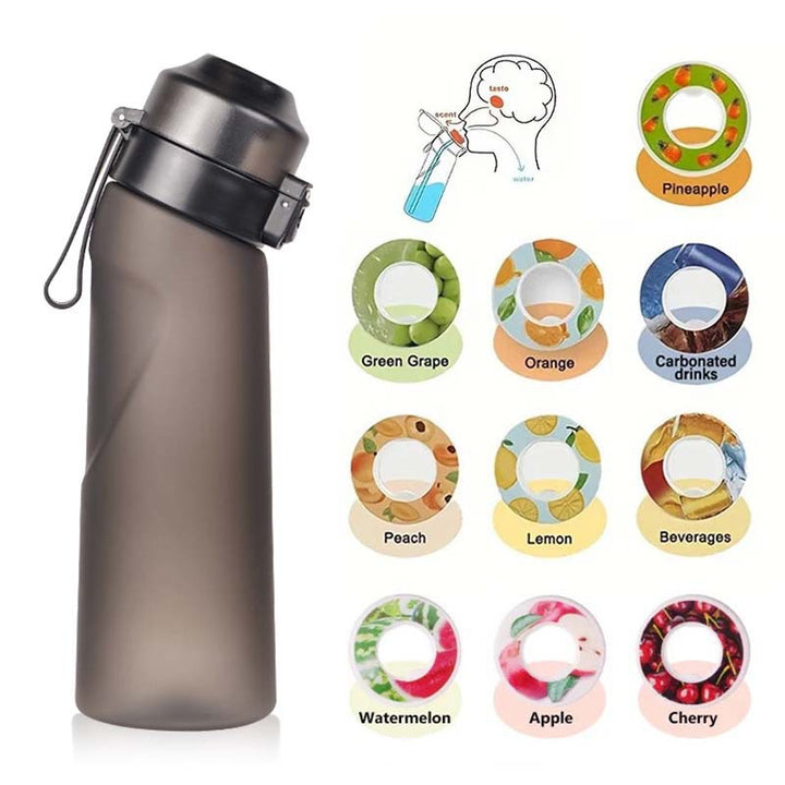 Tritan sports bottle with flavor rings, 650 ml