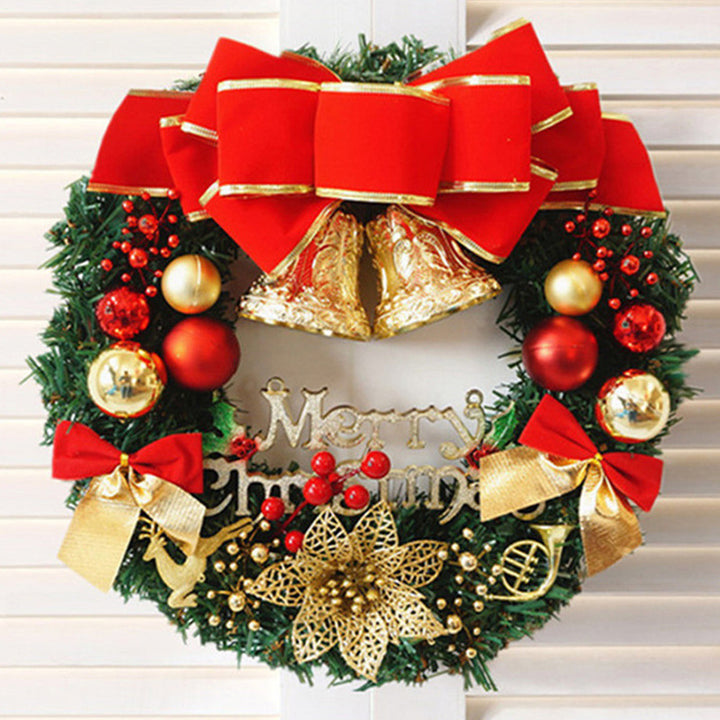 Christmas wreath made of PVC, 30 cm