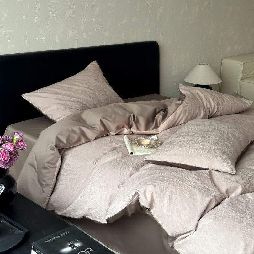 Bedding set made of long-staple cotton, 4-piece