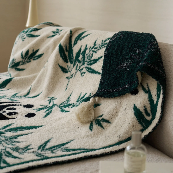 Decorative acrylic throw blanket, 130x170cm