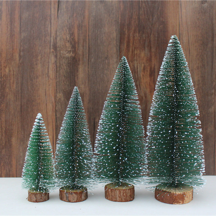 Mini Christmas tree made of pine needles, various sizes