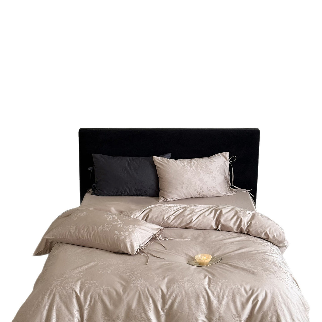 Cotton bedding set, 100 long-staple, damask