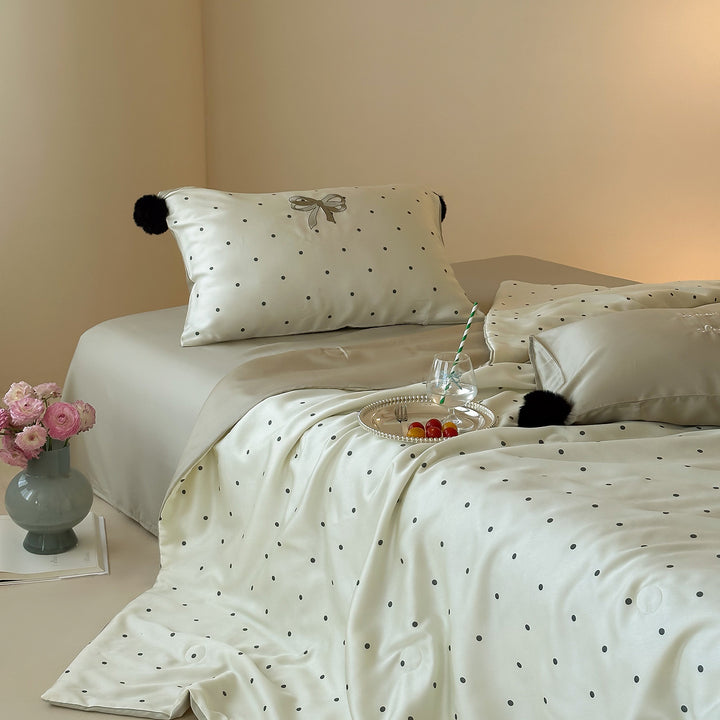 Summer duvet set, 4-piece, Tencel, lightweight