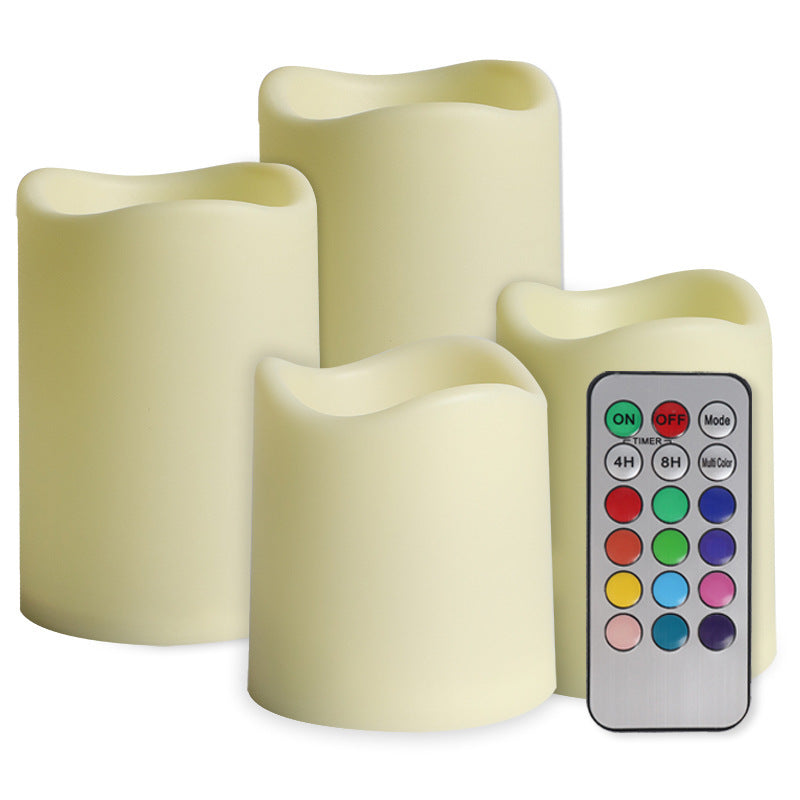 LED Real Wax Look Candle Set with Remote Control