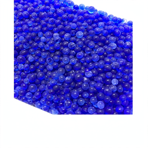 Blue silicone gel desiccant, 1000 g