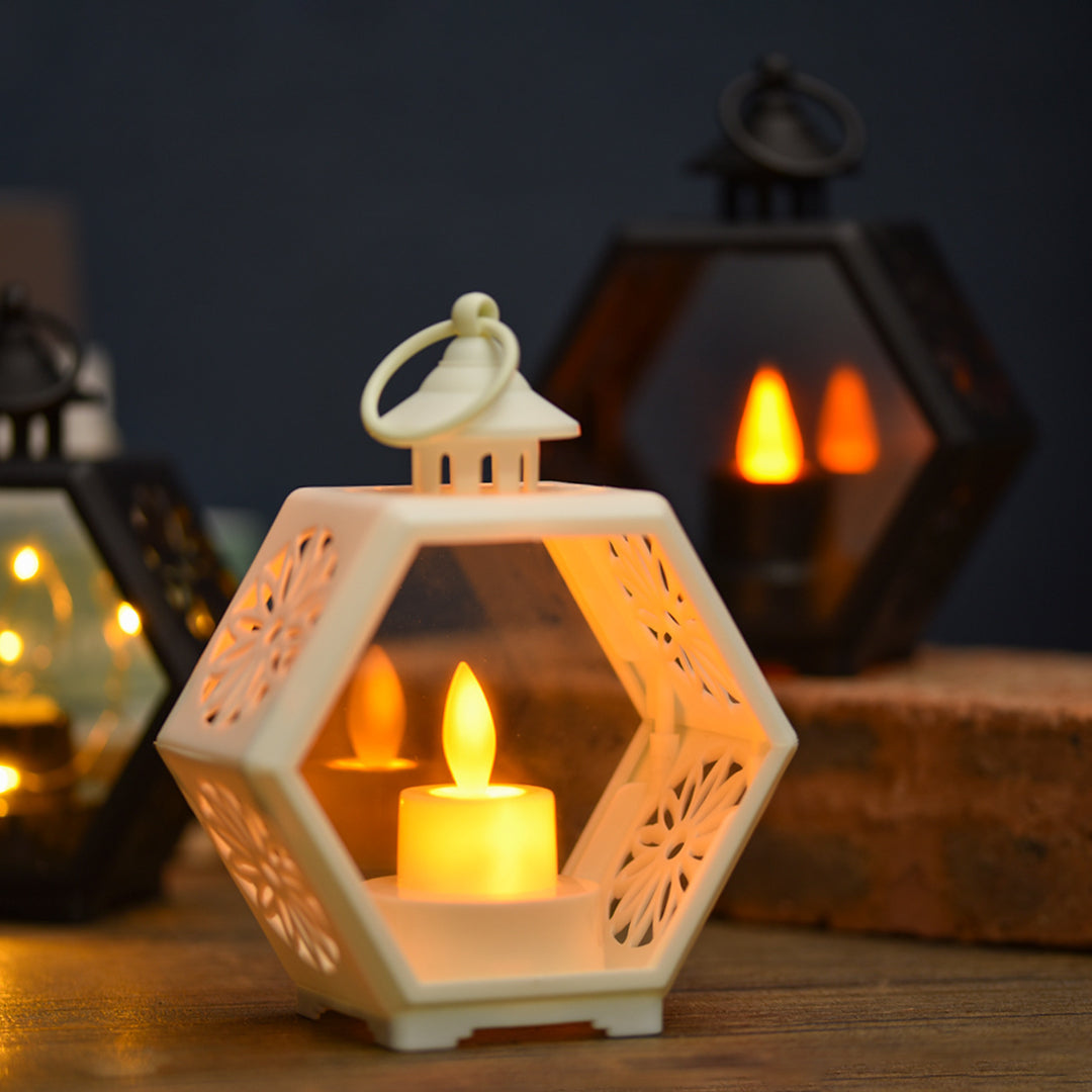 Decorative LED lantern for festive occasions
