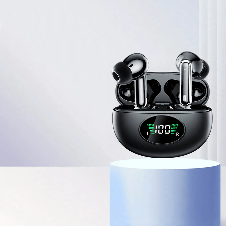 Real wireless Bluetooth headphones with AI translation