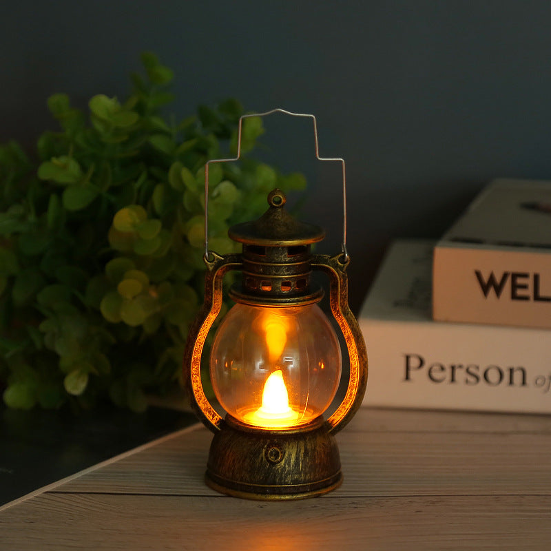 Decorative LED Lantern in Retro Style