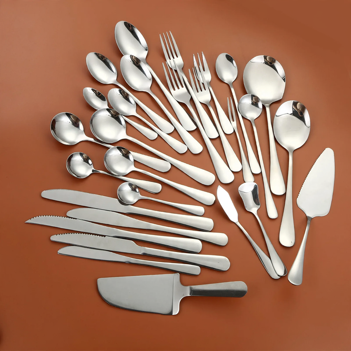 Stainless steel cutlery, 410 steel, various parts
