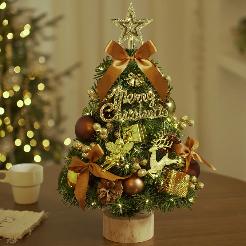Mini Christmas Tree Set for the Table