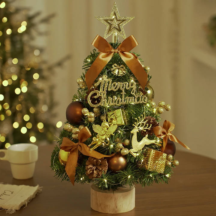 Mini Christmas Tree Set for the Table