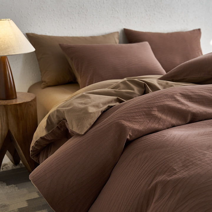 Thick cotton bedding, 4-piece, autumn and winter