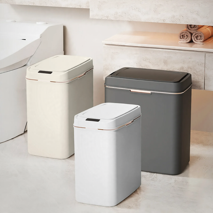 Intelligent sensor trash can, 15 L, model ljt-701