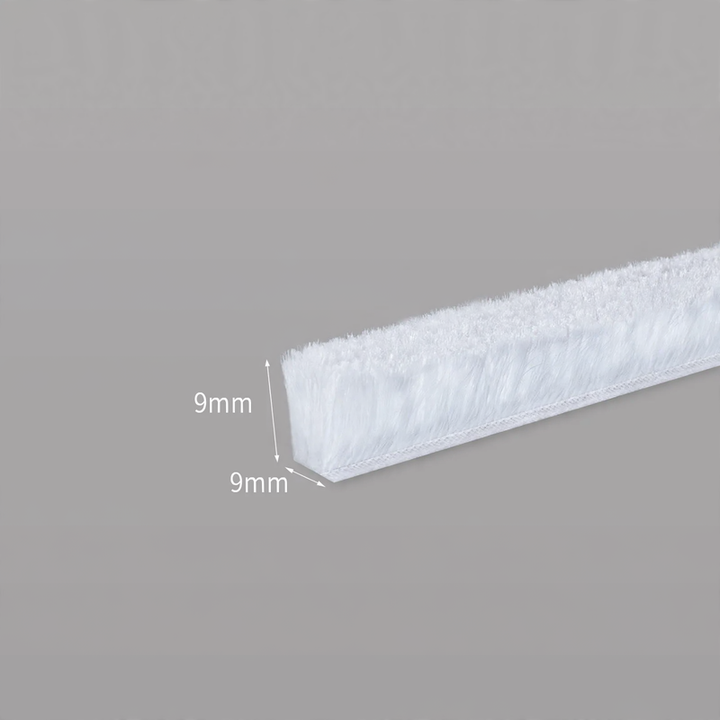 Brush seal for sliding windows and doors